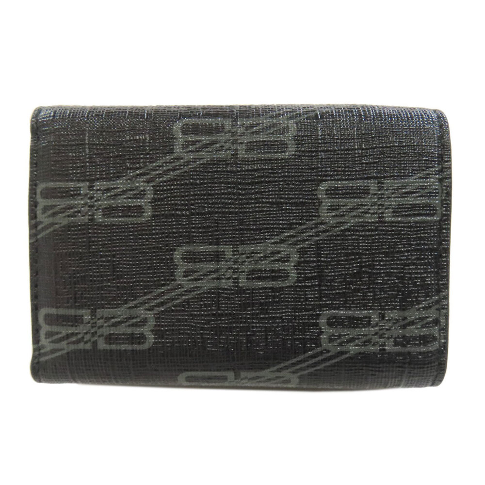Balenciaga Wallet fold Bi coin purse Monogram Brown